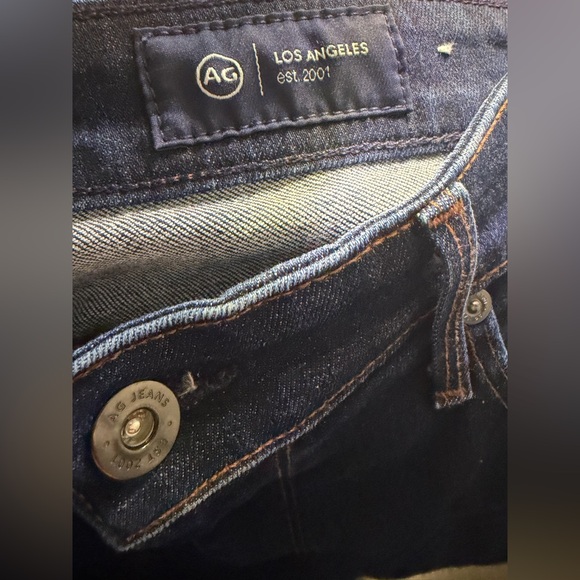 Women's Blue Flared Jeans - Picture 5 of 6